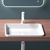 Mai-Mai-Lavabo-sobre-Encimera-Rectangular-Blanco-Lavabo-de-Bano-53X33X105cm-Lavabo-de-Mano-con-Tapa-de-Desague-Col104