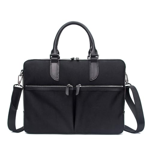 Men's Oxford Cloth Briefcase Large Capacity Commuter Computer Bag Men's Shoulder Bag