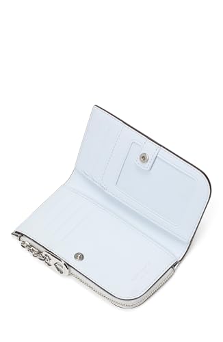 Image of kate spade new york Devin I Love You Script Embossed Leather Small Slim Bifold Wallet