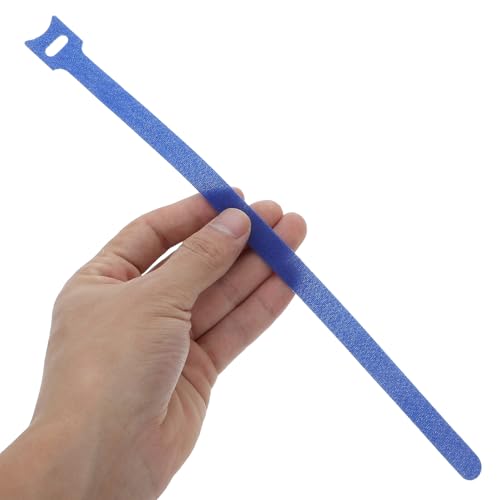 Amosfun 100 piezas de sujetadores para cables, reutilizables para gestión de cables electrónicos, correas ajustables para organizar cables de datos y de carga miniatura 3