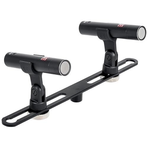Image of SE ELECTRONICS sE8 Omni XLR Small Diaphragm Condenser Microphones - Matched Pair with Mounting Bar & Case - Handcrafted Professional Instrument Microphone for Drums & Guitar in Studio or on Stage