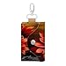 RLDOBOFE Red Sunflower Leather Key Case,Fashionable Credit Card Holder Slim Multi Card Keychain Pouch Travel Portable Keychain Wallet