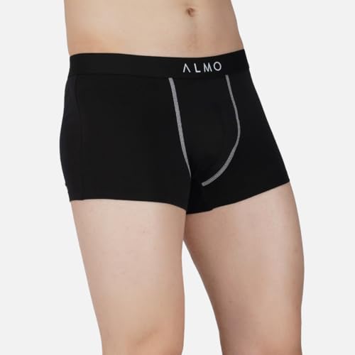 Image of ALMO Underwear Better Cotton Neo Men's Trunk (Pack of 5) | Softer Than Regular Cotton, Anti-Microbial