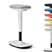 Produktbild Trendoffice to-swift, Bürohocker, Stehsitz, Stehhilfe, Sitzhocker mit Wippfunktion, rutschfest, ergonomisch und höhenverstellbar (50-75 cm) für gesundes und aktives Sitzen, by Dauphin (weiß)