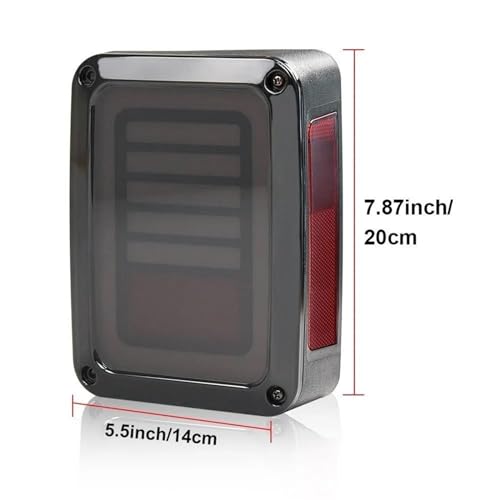 Feu antibrouillard arrière multifonction améliorant la visibilité de recul pour Wrangler JK - 2