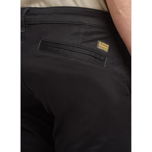 G-STAR Raw - Mens Skinny Chino 3.0, Color Dk Black, Size: 33W x 34L4
