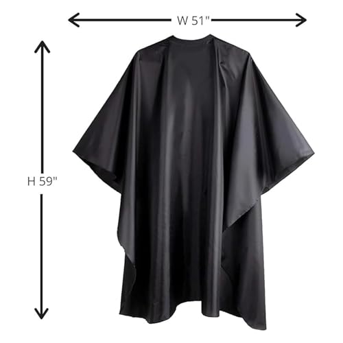 Image of uniformer Hair Cutting Sheet | Waterproof Hair Cutting Apron | Stain-Resistant Hair Cutting Cape | Adjustable & Durable Hair Cutting Cloth | Perfect for Salon | Size 59x51 inches