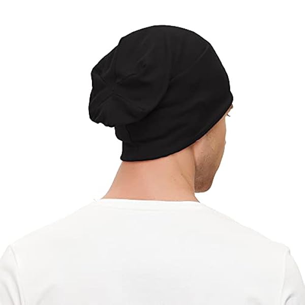 Beanie voor mannen en vrouwen, slouchy beanie, mutsen, hip hop skull cap, baggy stijlvol, licht