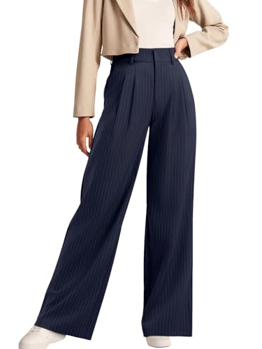 Image of NIMIN High Waisted Work Pants for Women Business Casual Outfits 2026 Office Dress Pants Trousers with Pockets