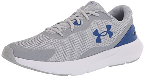 Under Armour Men's Surge 3, Mod Gray/Royal Blue, 9.5 Medium US