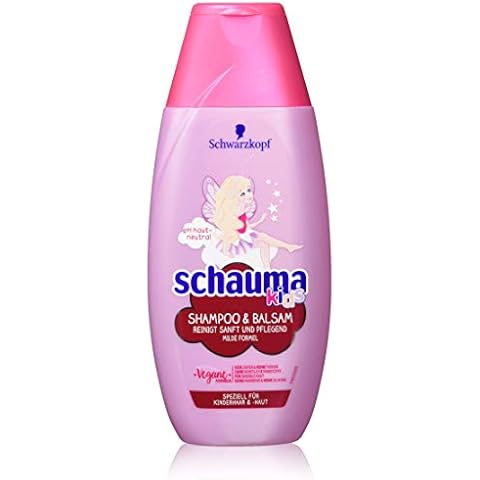 Schwarzkopf Schauma Kids Shampoo & Balm Girls, Pack of 1 (1 x 250 ml) Cover