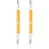 2 stuks 20W 118mm R7S LED-lampen, 200W R7S halogeen vervanging, COB LED met twee uiteinden R7S 118 basis schijnwerper Lineair licht 360 ° stralingshoek dimbaar