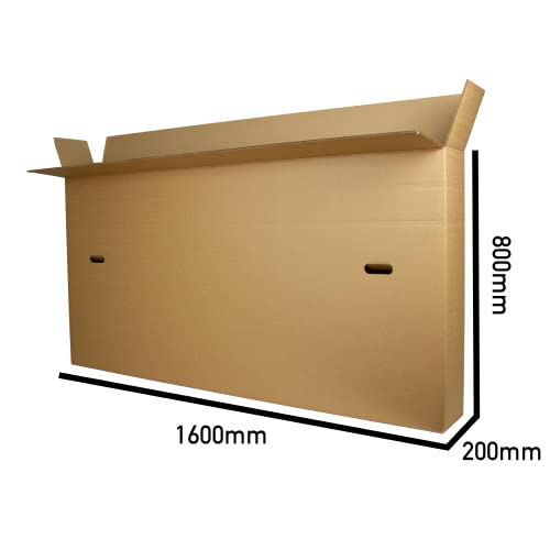 Paket AG Fahrradkarton 1600x200x800 mm Doppelwellig. DHL Gurtmaß 360 cm