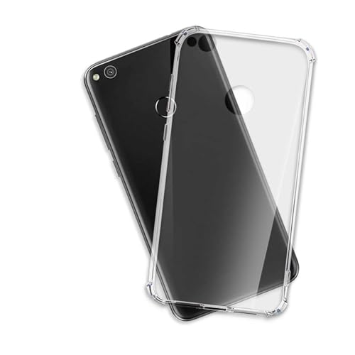 mtb more energy® Funda Soft Armor para Huawei P8 Lite 2017, Honor 8 Lite (5.2'') - Esquinas reforzadas - 1.5mm TPU - Carcasa Anti Shock Cover Case Estuche