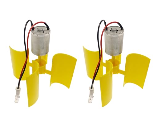 2 Pcs Micro Vertical Wind Turbines
