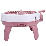 【Lustige Webmaschine】 Ein tolles Geschenk für Ihre Kinder, zum Herstellen von Webschals, gewebten Hüten, gewebten Stoffen, gewebten Socken usw. Erwachsene können dieses Geschenk mit ihren Kindern vervollständigen und den Spaß am Weben erleben.