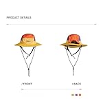 Color-Blocked Fisherman Style Sun Hat for Outdoor Camping, Surfing & Vacations - Wide Brim, UV Protective, Anti-Slip - Image 2