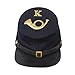 Union 20th Infantry Company Kepi (as1, Alpha, l, Standard, Blue)