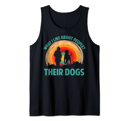 What I Like About People? Their Dogs. Camiseta sin Mangas