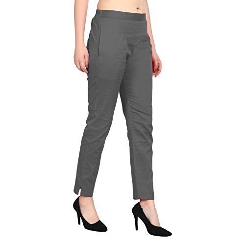 Image of SriSaras Women's Premium Cotton Trousers /Pants