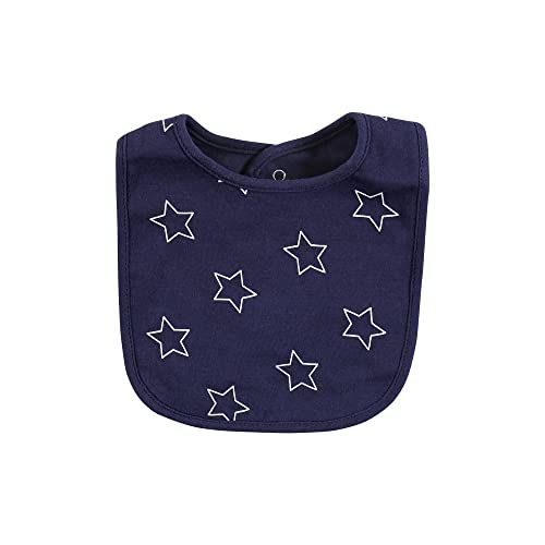 Image of Hudson Baby Unisex Baby Cotton Bib and Sock Set, Boy Mothers Day, One Size