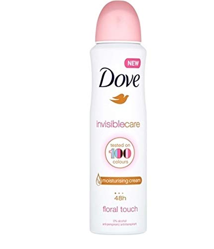 Dove Deospray Women - Invisible Care Floral Touch - 6er Pack (6 x 150 ml)