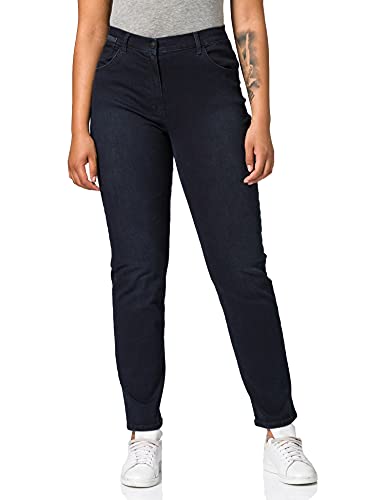 Raphaela by Brax Damen Stijl Corry 5-pocket Denim Comfort Plus Jeans, Blau (Dark Blue + Effekt 23), 42K