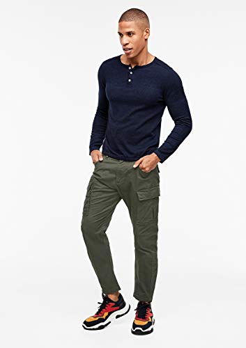 S.Oliver 13.909.73.4500 Pantaloni, Verde (Disguise...