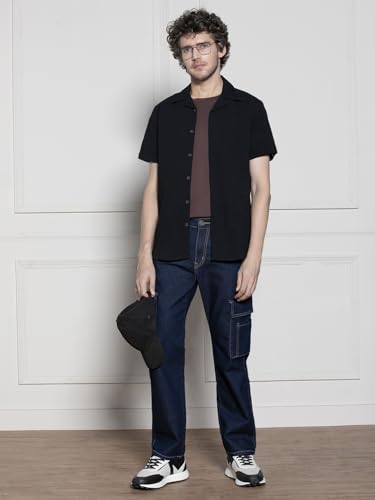 Image of Dennis Lingo Mens Cotton Relaxed Fit Jeans