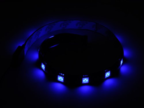 Tira de Luz LED Flexible Silverstone 30cm Azul miniatura 2