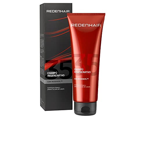 Redenhair - Champú Anticaída con Queratina - Estimula Crecimiento - Para Mujer y Hombre - Sin Sulfatos ni Parabenos - 250 ml