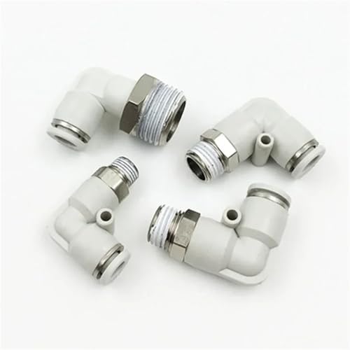 Conector de manguera PD 6mm con rosca M5 para sistemas de aire neumático 5