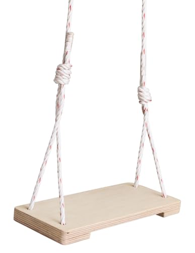 Homecute Wooden Hammocks Swing with Adjustable Rope for Indoor & ...