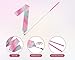 DS. DISTINCTIVE STYLE 2 Pieces 78.7 inch & 157.4 inch Rhythmic Dance Ribbons - Artistic Gymnastics Wand Set for Beginners, Beginners Training & Performance Streamers for Dance & Baton Twirling