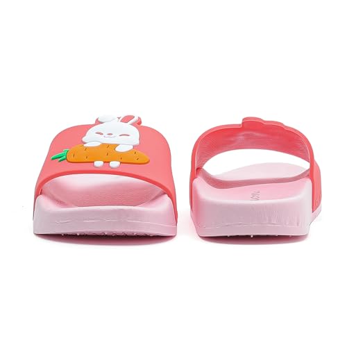 Image of MEMON Toddler Little Kids Dinosaur Beach /Pool /Shower Slides /Anti-Skid Home Bath Slippers /Cute Summer Outdoor Shoes for Girls and Boys