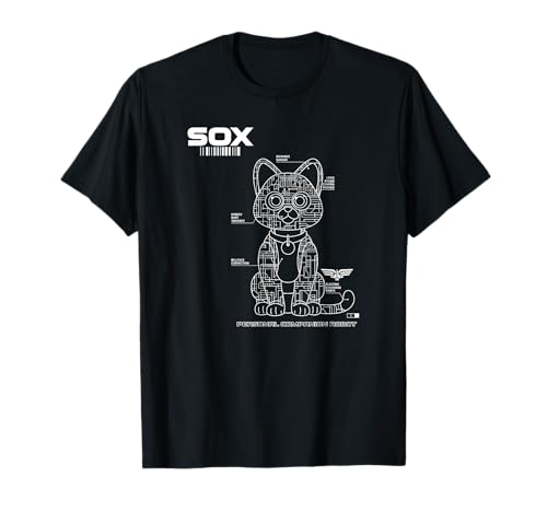 T-shirt Lightyear Sox Pixar pour homme avec schéma technique