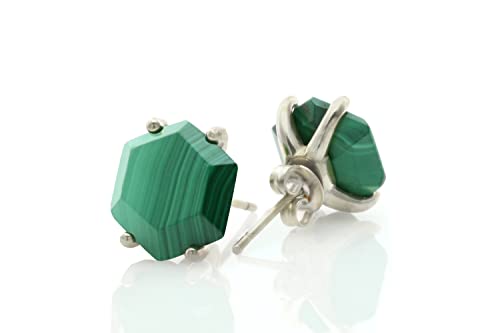 Boucles d'oreilles cadeau avec boîte et Anémone Hexagone personnalisées - 5