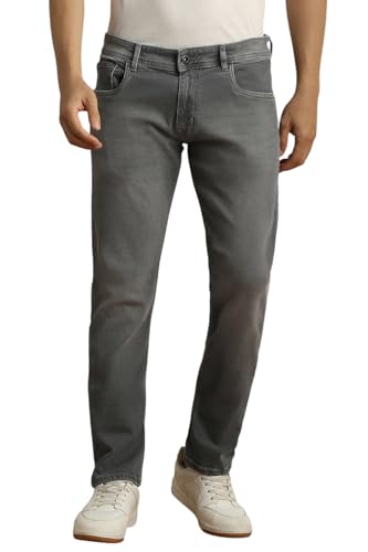 Image of Peter England Men's Skinny Fit Jeans | Denim | Casual Wear | Stylish Bottoms