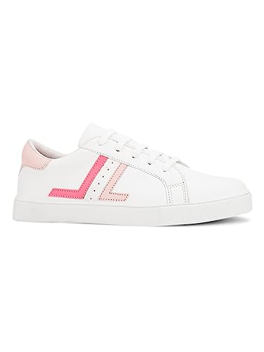 Image of Longwalk White Casual Shoes Sneakers for Women(W-4035)