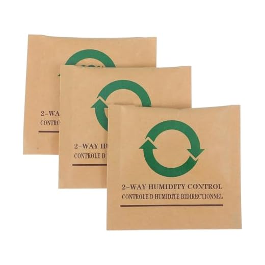 LIFKOME Paquete Humidificador para Instrumentos de Viento Pequeños Control Bidireccional de Humedad 69% 3 Piezas de 8g Bolsa Humidificadora Portátil para Guitarras y Accesorios