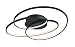 Produktbild Trio Leuchten LED Deckenleuchte Gale 673916032, Metall Schwarz matt, inkl. 38.5 Watt, Switch Dimmer, 60cm x 43cm