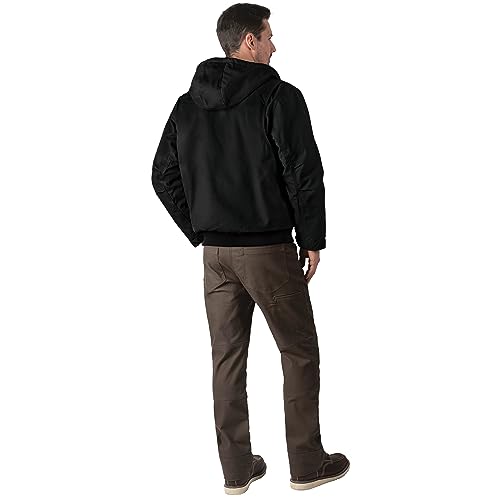 Walls Men's Mingus DWR Duck Hooded Bomber Work Jacket3