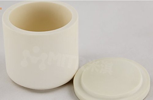 Hanchen 100 ml tarro de trituración de alúmina Lab bola planetaria molino de molienda tarro, taza y cuenco