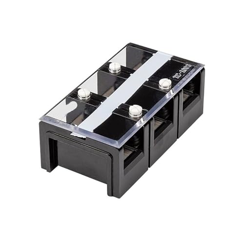 Borniers TC-2003 Noir pour organiser et sécuriser vos câbles électriques