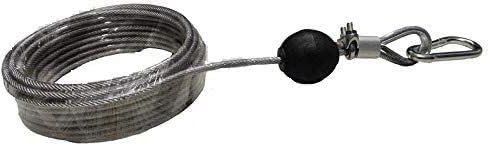 5MTR Wire System Transparent PU Coated Heavy Duty Multi-Training Bar ()-image-26