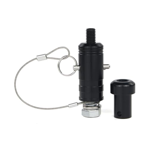 UTV ATV Whip Mount Fit for 3/8-24 and 1/2-13 Threads Whips Quick-...