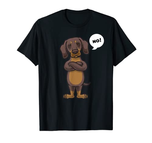 Il motivo divertente è adatto a tutti gli appassionati di cani umoristici e ai proprietari di cani con un cane testardo.
