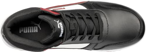 PUMA Men's Frontcourt Bue Black Mid Sd Industrial Shoe4