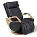 Produktbild KEYTON Massagesessel | Massagestuhl Leder schwarz Dynamic welcon.de