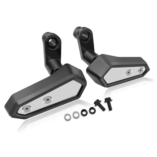 Protection de cadre CNC Ninja 500 curseur de protection premium argenté 2024